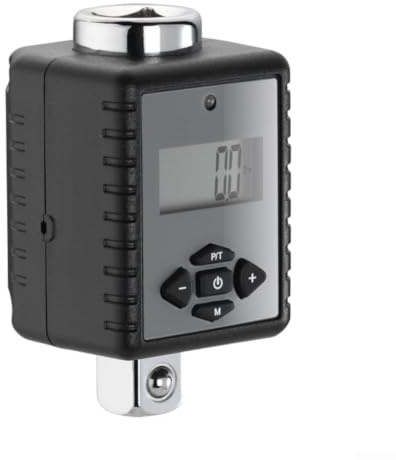 Contatore di coppia digitale grigio, gamma 0,3-340 Nm, sistema di allarme di sicurezza per un serraggio preciso dei bulloni (17-340 Nm)