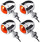 TUINCYN Motorrad Blinker Glühbirne Bernstein Halogen Blinker, 4er Pack …