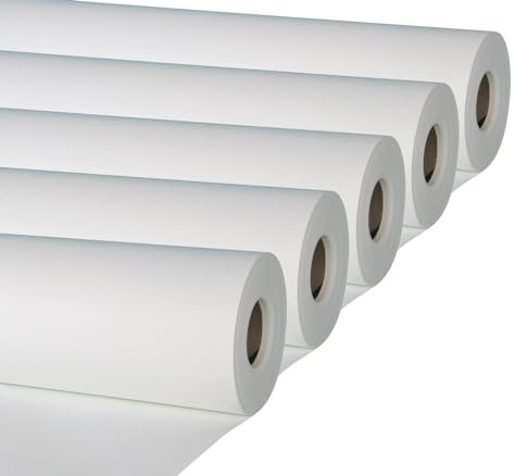 Semin - Revêtement de Rénovation Lisse à Peindre - Sem Renov - Intérieur - Rouleau de 25 x 1 m (Lot de 5, 125 Mètres)