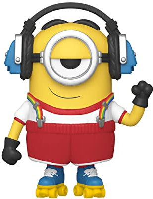 Funko Pop! Movies: Minions 2- Roller Skating Stuart - Vinyl-Sammelfigur - Geschenkidee - Offizielle Handelswaren - Spielzeug Für Kinder und Erwachsene - Movies Fans - Modellfigur Für Sammler