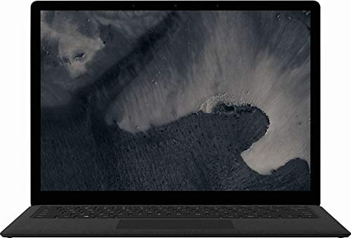 2018 Microsoft Surface Laptop 2 with Intel Core i7-8650U (13.5-inch, 8GB RAM, 256GB SSD) (QWERTY English) Black (Renewed)