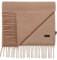 Bovari Kaschmir Schal Herren – 100% Kaschmir/Cashmere – Premium Qualität – 180 x 31 cm - viele Farben (camel)