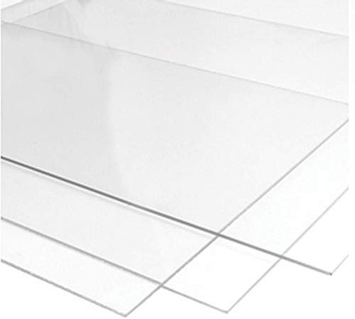 2mm Transparent Acrylic Sheets Clear Acrylic Sheets Sign Acrylic Panel for Picture Frame Glass Replacement, Table Signs, Calligraphy and Painting (A5 (210mm x 148mm))
