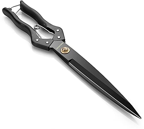 Astrowinter Hand Shears for Gardening & Sheep Shearing - Manganese Stainless Steel Topiary/Hedge Scissors for Pruning AW-006-A5