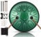 Stahlzungentrommel 11 Note 6 Zoll D-Key Tank Drum Handpan Drum Panda Balmy Drum Percussion Instrument für Meditation Unterhaltung Musikerziehung Konzert Geist Heilung Yoga