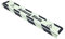 AnTina TAPES® Treppen-Kanten-Profil Thin Line 100 mm, Kanten-Schutz-Profil mit Antirutsch-Beschichtung R13 für Treppen & Stufen (10x80cm, nachleuchtend Achtung Stufe)