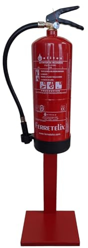 Supporto per estintore + estintore 6 kg ABC ad alta efficacia certificato marina mercantile coppia imbarcazioni da diporto