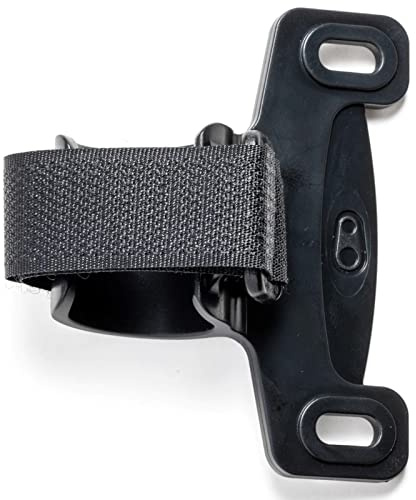 Crankbrothers Rahmenhalter & Strap für Handpumpe, Schwarz, 16655CB