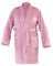 Carlo Colucci Bademantel Vito für Damen aus weichem Baumwoll-Frottier, sportlich und nachhaltig, Farbe:Malve, Größe:XL