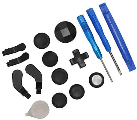Bewinner pour One Elite Series 2 Kit de Réparation de Manettes de Remplacement, 6 Manettes, Manettes, 4 Palettes de Déclenchement, Sac de Rangement, pour Accessoire de Manette
