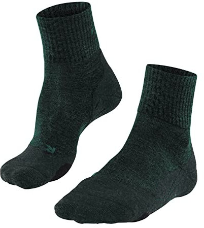 FALKE TK2 Explore Wool Short Kurzsocken Trekking holly (7385), 44-45