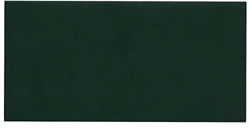 vidaXL 12x Wandpaneel Polsterpaneel Wandpolster Bettkopfteil Wandkissen Wandverkleidung Polsterwand Wandpaneele Dunkelgrün 60x30cm Samt 2,16m²