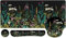 iCasso Mouse mat Set, desk mat 900 x 400mm,Stitched Edges Gaming Mouse Pad & mouse mat wrist support&Keyboard Wrist Rest,Waterproof Surface Desk Pad with Non-slip Rubber Base (4Weeds)