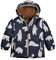 first instinct by killtec unisex Skijacke wasserdicht/Funktionsjacke mit Kapuze und Schneefang FISW 30 MNS SKI JCKT, dunkelblau, 86, 39907-000