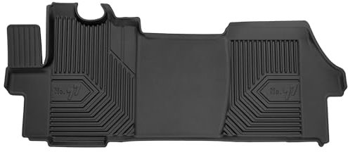 MOTOS Tapis de Sol Caoutchouc pour Fiat Ducato III 2006-2020 Améliorez Votre Confort de Voyage avec Le Tapis Noir antidérapant Auto No.77- Tapis Voiture Tous Temps pour Voiture, Protection Contre Les