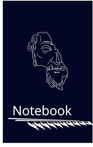 Greek Notebook: 2024 Calendar first 3 month | 90 pages | Self dated every page |