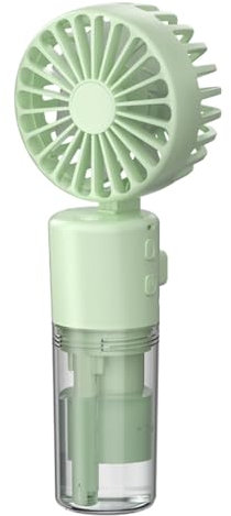 Ventilador de nebulización portátil, ventilador de pulverización portátil | Ventilador de pulverización portátil recargable con niebla de agua,Ventilador de enfriamiento plegable y portátil