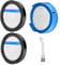 Oiieco Pack of 2 Pre-Motor Filters and 1 x Hygiene Filter, Filter Set, Washable Premium Filter Vacuum Cleaner Replacement Parts, Compatible with AEG AP8000 Cordless Vacuum Cleaner, with Cleaning Brush