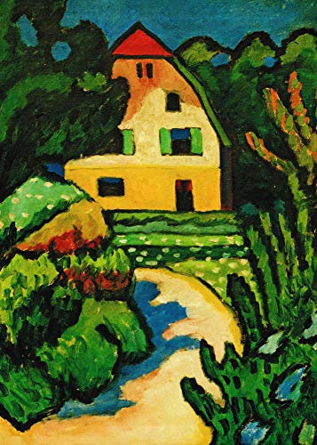 Kunstkarte Gabriele Münter Murnau