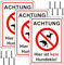 3 Stück Schild Hier ist kein Hundeklo, 18 x 25 CM Aluminium Verbot Hundeklo Keine mit Schrauben, Hundetoilette Hunde Verbotsschilder Stabiles PVC Schild mit UV-Schutz Wasserfest
