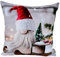 CB Home & Style Outdoor Garten Kissen Wasserabweisend 45 x 45 cm Weihnachten Winter (Wichtelrot)