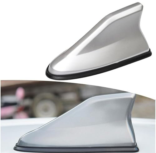 JAMCHE Antenne d’aileron de Requin de Voiture, pour Peugeot 2008 3008 4008, Signal Radio d'antenne de Requin de Voiture De Toit Accessoires,C
