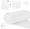 YSWOVUO Filz Meterware 30cm×300cm×3mm, Filzrolle Filzstoff zum Basteln, Polyester Bastelfilz für DIY Aufbewahrungstasche Filzunterlage Patchwork Nähen Basteln Handwerken Dekoration, Weiß