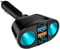 MVCUASF Car Charger Cigarette Lighter USB Socket Cigarette Lighter with LED Voltmeter Adapter QC3.0 & PD Cigarette Lighter 12V/24V Car USB Charger Splitter Fast Charging for Smart Phone GPS Dashcam