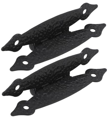 HEALEEP 2piezas Bisagras Antiguas Decorativas De Hierro Para Puertas y Armarios Unidades