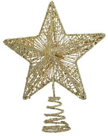 ABOOFAN Copa del Árbol De Navidad Diseño De Dorada Decoración para Árbol De Navidad De Hierro Exquisita