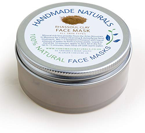 Handmade Naturals Gesichtsmaske Marokkanischer Rhassoul