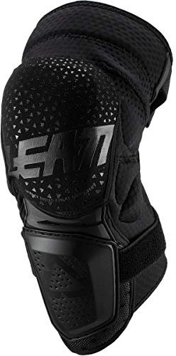 Leatt 3DF Hybrid Knee Protector Negro L/XL Zapatillas de Ciclismo, Unisex-Adult, Black
