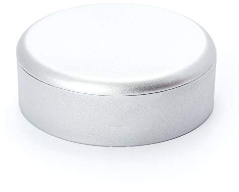 ORION LIGHTSTYLE Verteilerdose PVC Baldachin Deckendose Rosette Abzweigdose Abdeckung, silber, 1 Stück, rund, 70mm