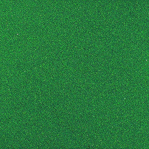 Floral-Direkt 1kg Dekosand Sand Streusand Farbsand ca.0,1-0,5mm Kerzensand Tischdeko (grün)