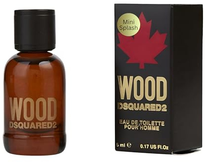 DSQUARED2 WOOD Pour Homme Perfume for Men Mini EDT 0.17 Ounce