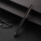 Hongdian 1850 Black Forest Series Fountain Pen, Extra Fine Nib Black Colour Metal Chiselled Aluminum Barrel Ink Pen with Gift Box