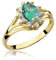 Lumari Gold - Verlobungsring Damen Ring Gold 585 Echtgold 14k Gold mit natürlichem Diamanten Damen Solitär Versprechen Ring Saphir Edelstein - Ringe Frauen - Gelbgold
