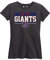 Team Fan Apparel NFL Damen Team Block Plus Size Relaxed Fit T-Shirt – Charcoal Tagless Tee – Perfekter Komfort und Stil, Dunkelgrau, S