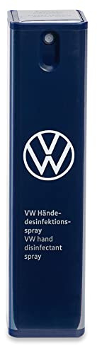 Volkswagen 000093104 Handdesinfektionsmittel Sprühflasche Desinfektion blau 36,5ml