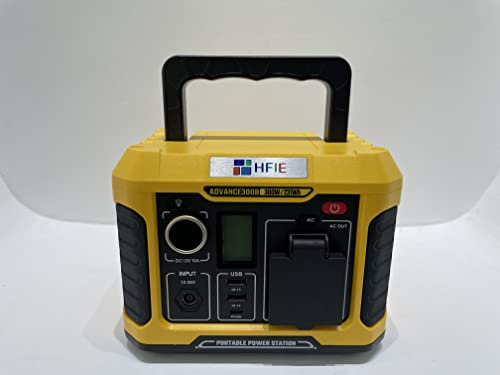 HFIE Portable Power Station ADVANCE300, 300wh LiFePO4 Battery, Solar Generator (Solar Panel Not Included) for Outdoor Camping/RVs/Home Use