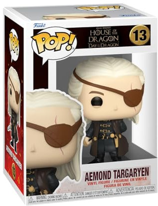Funko Pop! TV: House of The Dragon - Aemond Targaryen - 1/6 de Probabilidades de Obtener la RARA Variante Chase - Figura de Vinilo Coleccionable - Idea de Regalo- Mercancia Oficial - TV Fans