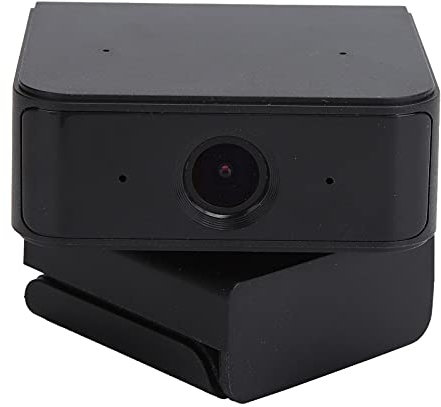 Zunate Smart Webcam Camera, Rotazione di 360 Gradi HD USB 2.0 Videocamera Intelligente 1080P Object Tracking Microfono Clip-on/Desktop Camera, per Videoconferenza/Live Streaming/Learn
