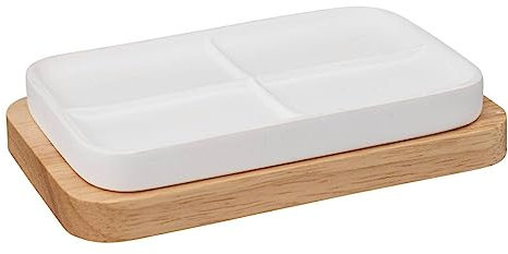 5five - Porte-Savon en résine naturéo Blanc