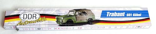 Andrea Verlag Zollstock DDR Automobile Trabant 601 Kübel