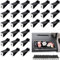 50 Stück Quadratischer Kopf Auto Vent Clip Auto-Lüftungsschlitz-Clips Auto-Lüftungsclips Lufterfrischer Clips Auto Air Fresh Clips Auto-Lüftungsclip Auto-Lüftungsschlitz-Clips Für Büro
