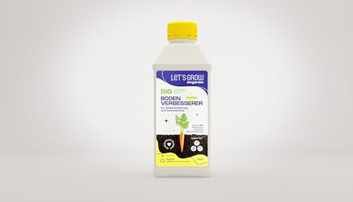 Let's Grow Biogarden Let's Grow Bio - Ecostern Bodenverbesserer, organischer Bodenzusatz auf Basis lebender Mikroorganismen zur Steigerung der biologischen Bodenaktivität, ideal für Gärten, 500 ml