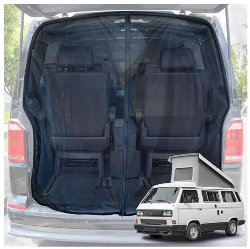 CHROMEMASTER | Magnetisches Fliegengitter für Camper, Campervan, Wohnmobil | Kompatibel mit VW California T3 1989-1990 | Moskitonetz, Schutzgitter Gegen Insekten, Ungeziefer, Mücken und Spinnen