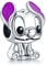 Doyafer 925 Sterling Silber Nette Alien Hund Charme für Frauen Armband Halskette, Diy Armband Charm Schmuck Geschenke für Freunde und Familie,