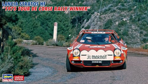 Hasegawa 620737-1/24 Lancia Stratos HF, 1975 Tour de Corse Maßstab 1:24