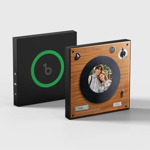 Imán de Refrigerador con Música Personalizado Reproductor de Música con Foto San Valentín Spotify Portada del Álbum Puede Reproducir Canciones Regalo para Parejas Navidad (Estilo Y1-5.0 Version)